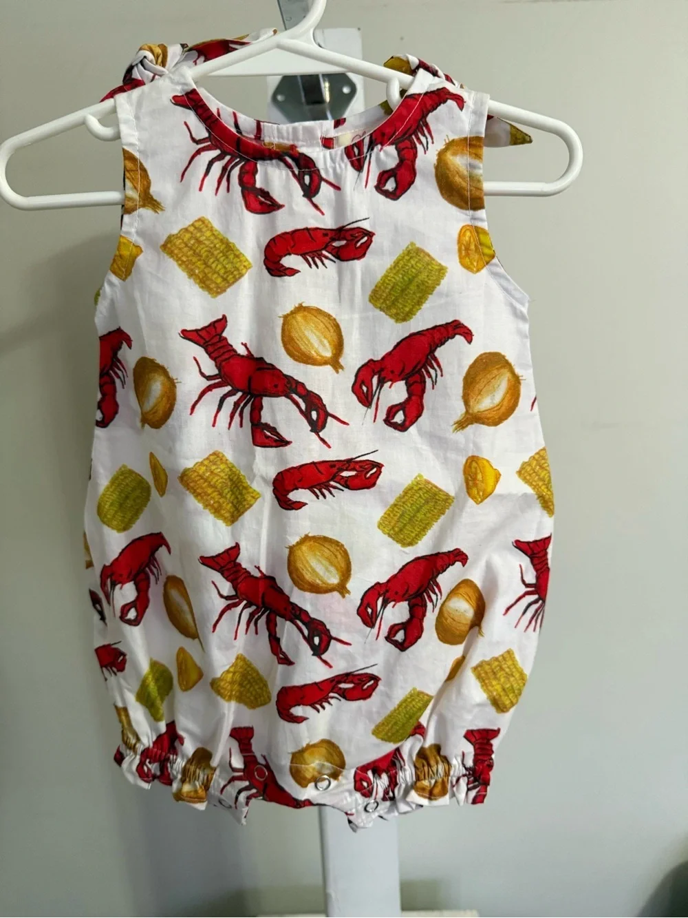 NWT Sweetdil Low Country Boil Romper